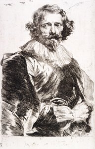 T.854ルーカスフォルスターマンの肖像、1631年頃 作： Anthony van Dyck